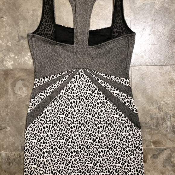 Silence + Noise Bodycon Leopard Print Dress - Picture 5 of 7